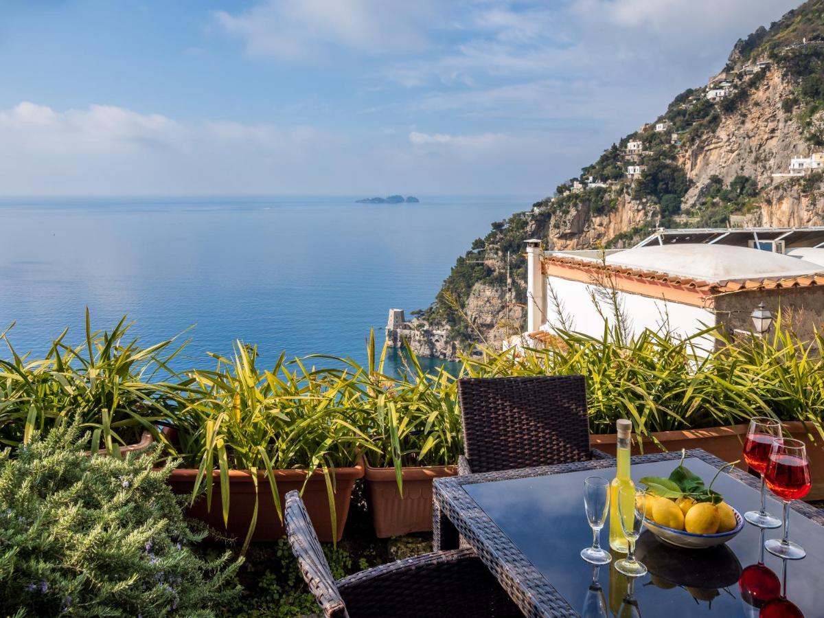 Scorcio D' Oltremare - Sea View Apt In Positano Luaran gambar